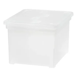 Letter and Legal Wing-Lid File Box