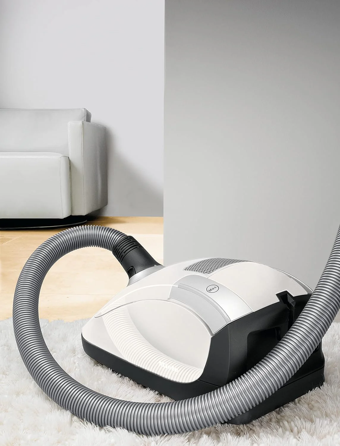 Pure Suction Powerline Canister Vacuum Cleaner, Lotus White - Image 9