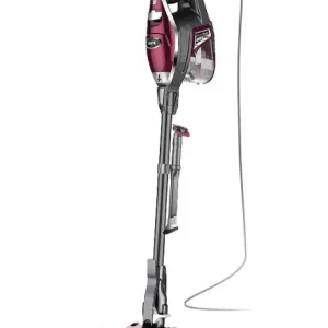 Shark Rocket Deluxe Pro Corded Stick Vacuum, Lightweight, XL Dust Cup, LED Headlights, Pet Hair Tools, Bordeaux/Silver
