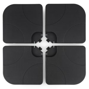Tangkula 4 Piece 164 Lbs Umbrella Base for Patio