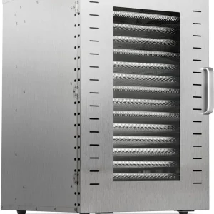 Commercial Food Dehydrator 16 Trays 1500W 70-190 F Large