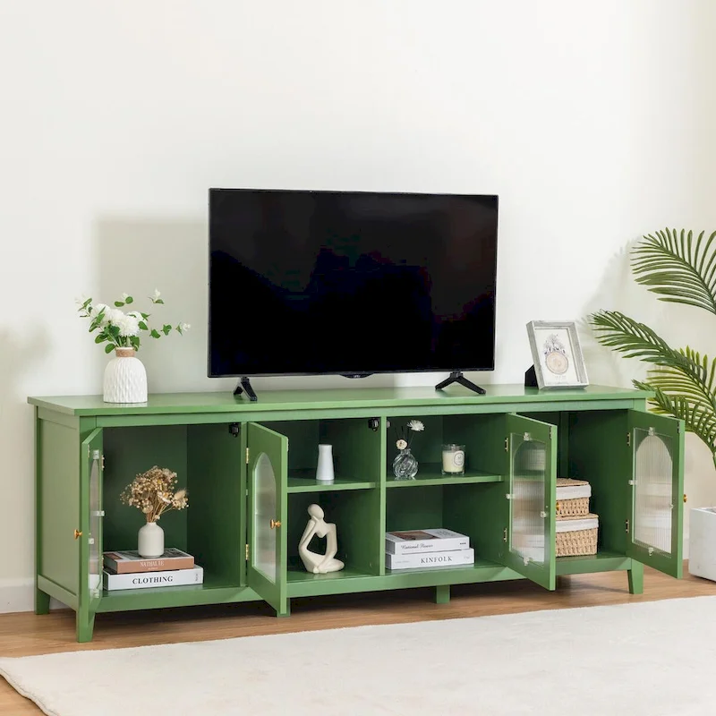 71-Inch Modern TV Cabinet Entertainment Center - Image 23