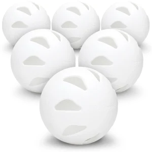LotBall Air Plastic Baseballs, 6-pk