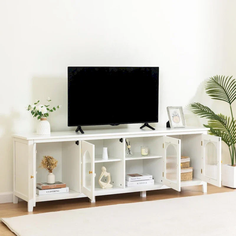 71-Inch Modern TV Cabinet Entertainment Center - Image 9
