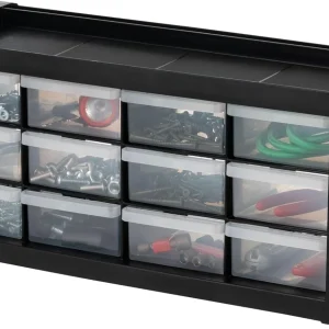 12-Drawer Desk Storage Organizer