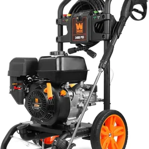 Gas Pressure Washer, 3400 PSI, 2.7 GPM, 212cc Engine