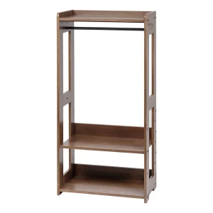 Wood Garment Rack - Compact | Brown
