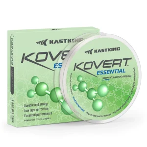 KastKing Kovert Essential 100% Fluorocarbon Fishing Line | 25 Yds / 8 LB