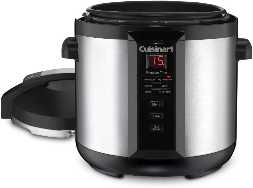 Cuisinart 6-Quart Electric Pressure Cooker, Stainless Steel, Digital Controls, Multi-Function, Model CPC-600N1 - Image 2