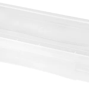 Pencil Case Box Storage Container for Organizing with Snap Lid, 6-Pack