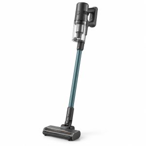 Teal and Charcoal Cordless Stick Vacuum