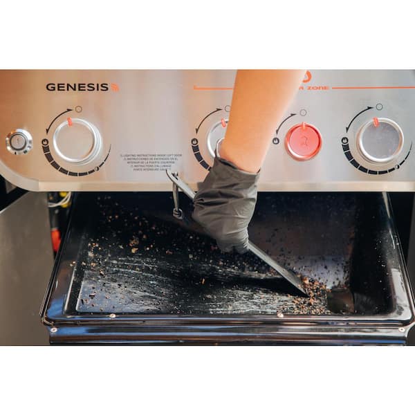 Genesis E - 325s 3 - Burner Propane Gas Grill in Black with Built - in Thermometer - Image 8