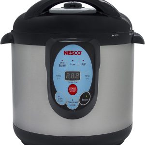NESCO NPC-9 Smart Electric Pressure Cooker and Canner, 9.5 Quart, Stainless Steel