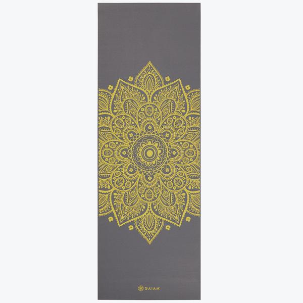 Premium Citron Sundial Yoga Mat (6mm) - Image 2