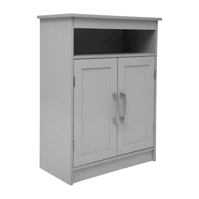 Magnetic Closure Floor Cabinet Organizer with Shelves - Image 6
