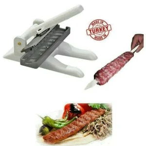 kebab maker barbecue stringer box machine beef meat vegetables string grill bbq