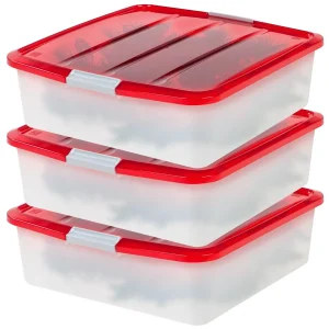 Holiday 20-inch Wreath Storage Box | 3 Pack