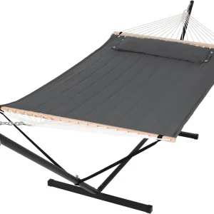 SUNCREAT 2 Person Hammock with Stand. 450 lbs Capacity
