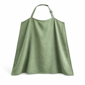 Sage Cotton Muslin Nursing Cover