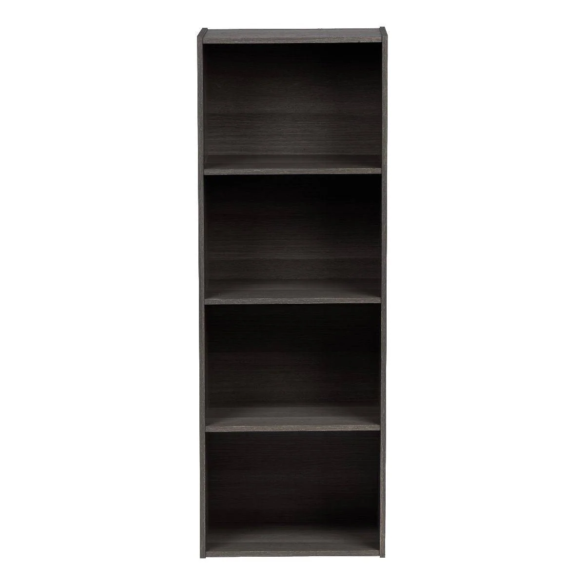 4-Tier Wood Storage Shelf, Gray - Image 2